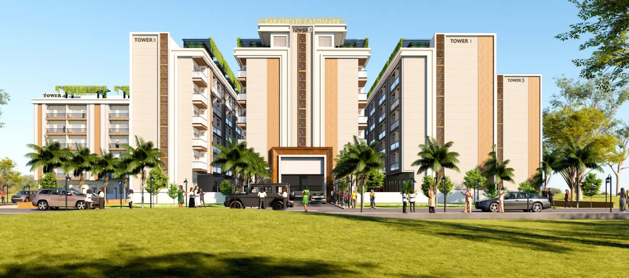 Saraswati Landmark elevation